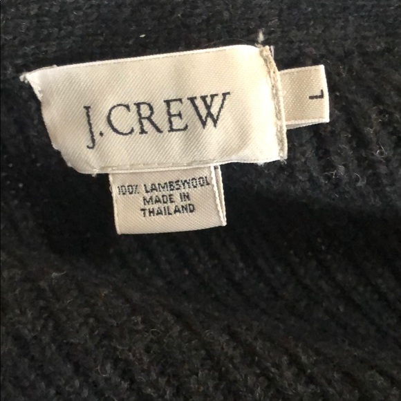 Wool black/gray sweater - Picture 2 of 2